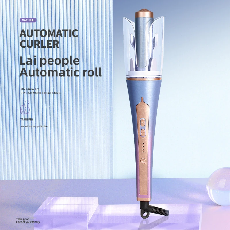 Ferramentas de Estilo para Ondas de Cachos Automático Curling Ferro Rotativa Modelador Profissional Cerâmica Encaracolado Cabelo Mágico Curler Vacilar