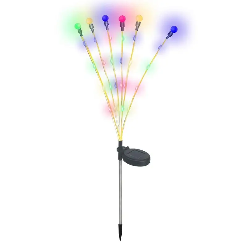 

Solar Outdoor Light LED Firefly Lamp Garden Decoration Waterproof Garden Home Lawn Fireworks Light Floor New Year Christmas
