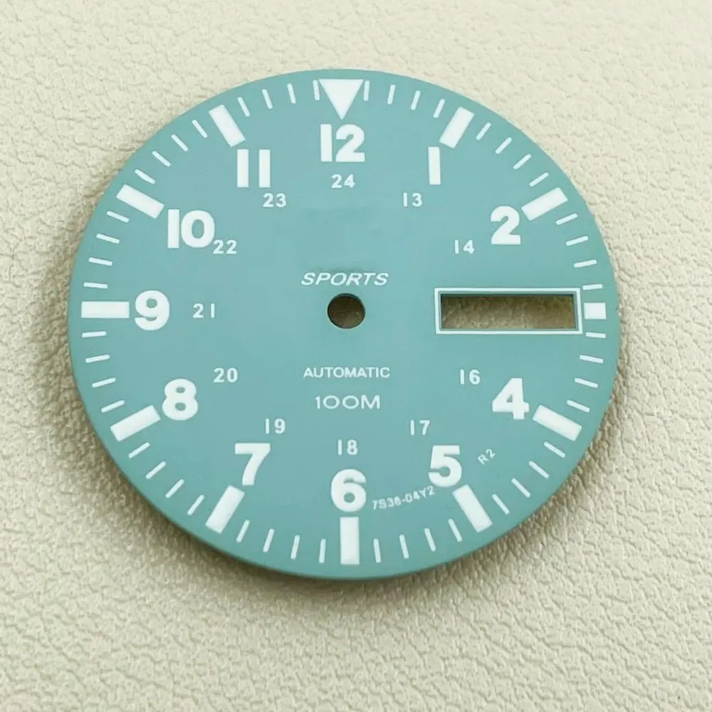 Pointer size: 8.5mm/12.5mm/13mm Luminous color: green light Applicable movement model: NH35/NH36/NH34 (automatic mechanical move