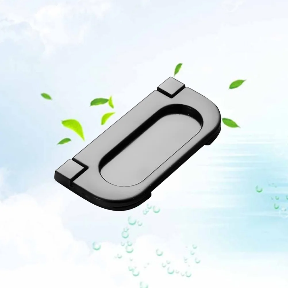 

Modern Simple Drawer Handle Simple Practical Furniture Handle for Cabinet Wardrobe Drawer (13-Black Concave Shape Handle)