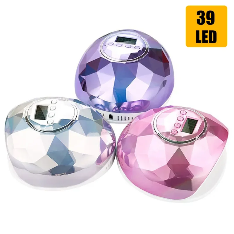 

NEW2023 2022 Nail Dryer UV LED Lamp For All Gel Nail Polish With UV 39 PCS LEDs Fast Drying Nail Lamp UV Cabine With Timer Smart