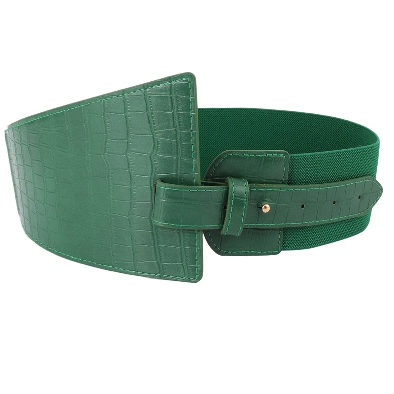 

Corset PU Leather Cummerbunds Belts for Women Banquet Adjustable Tight High Waist Slimming Body Shaping Girdle Drop Shipping