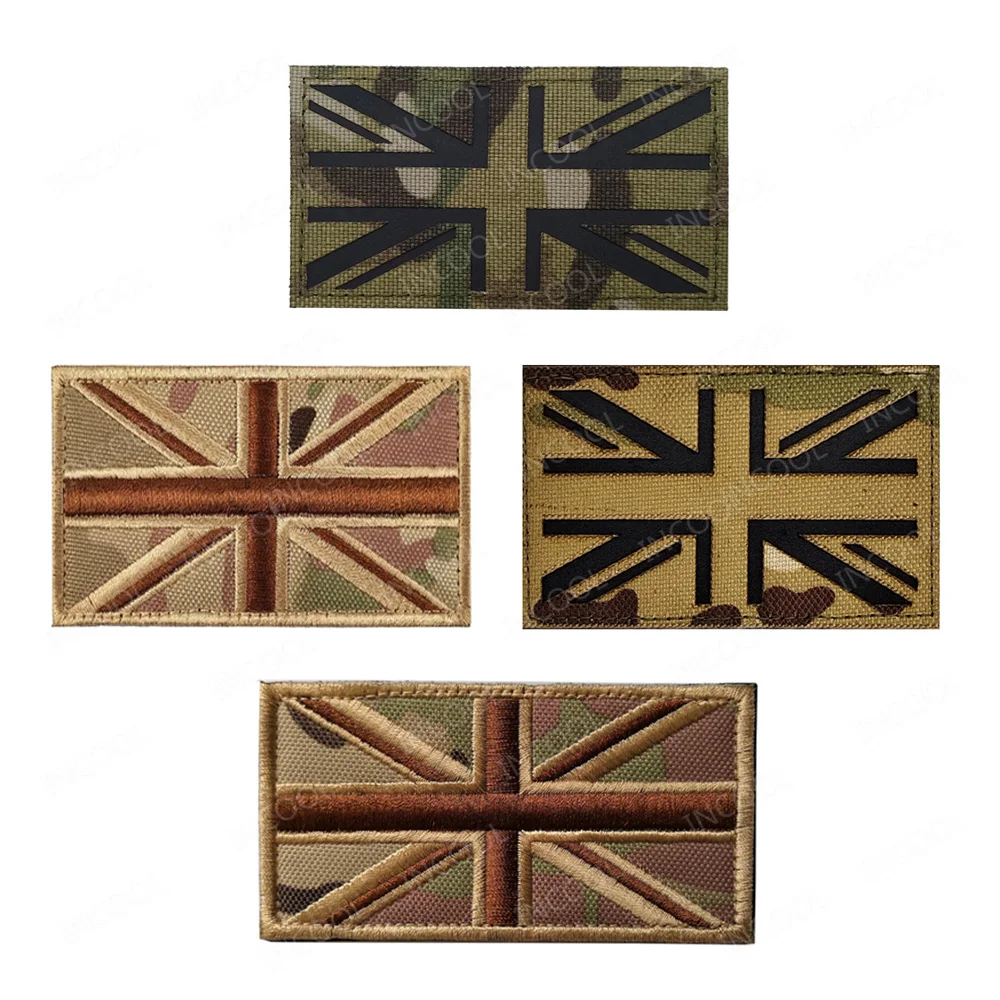 Тактические светоотражающие нашивки Флаг Великобритании