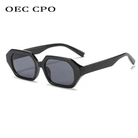 oec cpo square vintage sunglasses women retro brand designer sun glasses female fashion eyeglasses punk rectangle eyewear uv400
