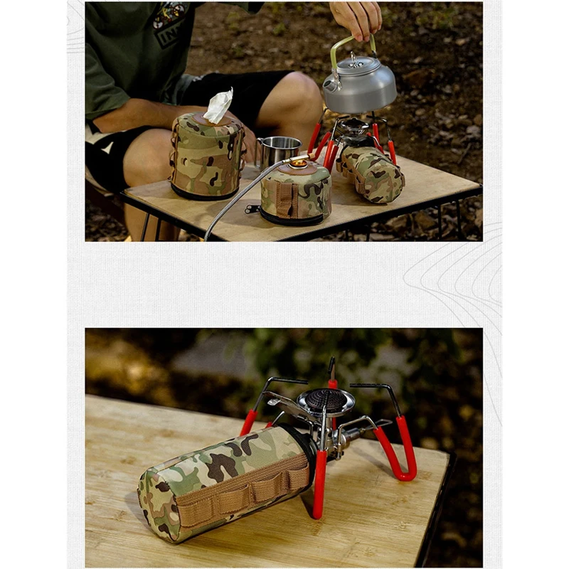 Чехол для бензобака кемпинга на открытом воздухе защита от падения канистра газа