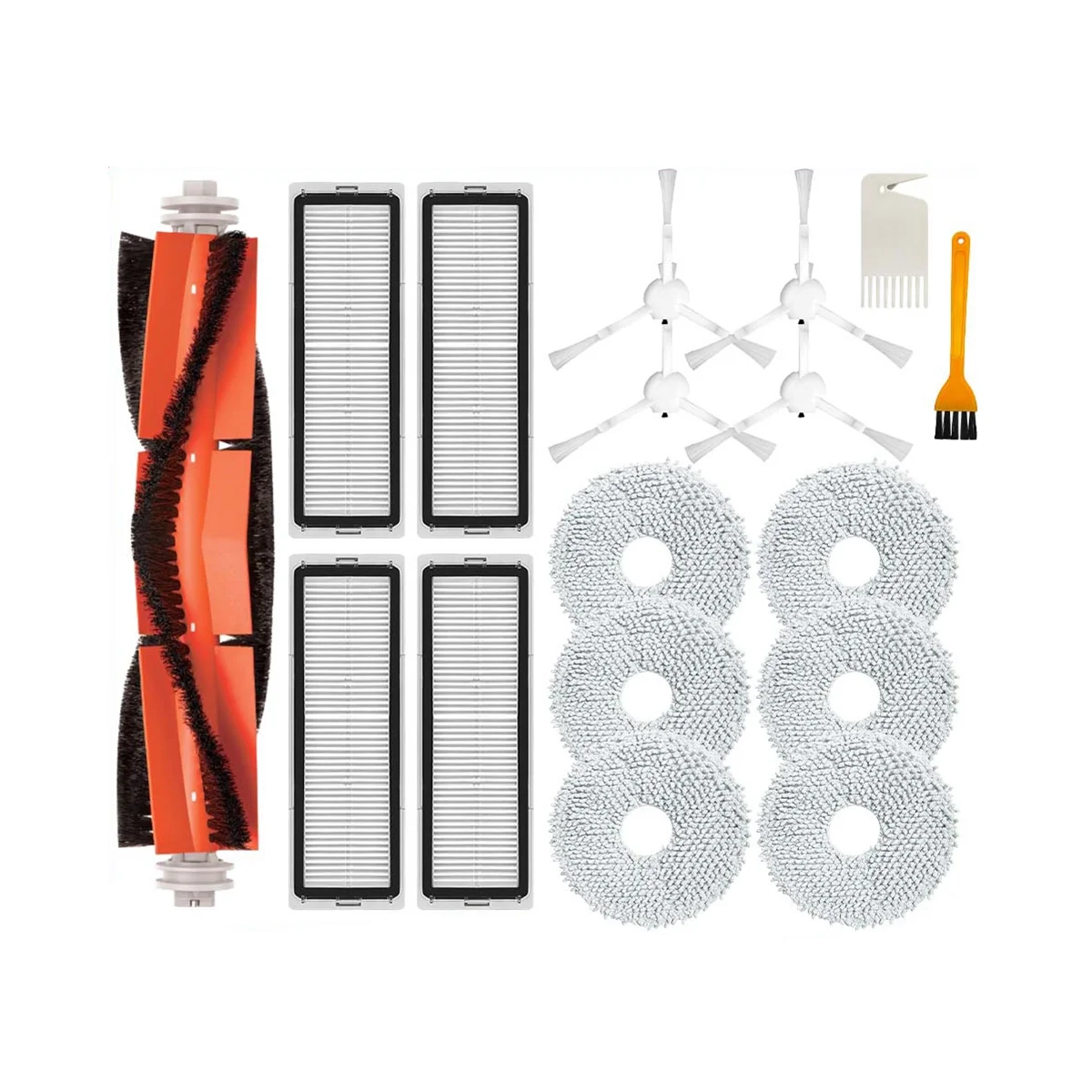 

For XIAOMI Mijia Omni Robot X10+ / Dreame S10 Pro / Dreame L10S Ultra Robot Vacuum Parts Main Side Brush Hepa Filter Mop