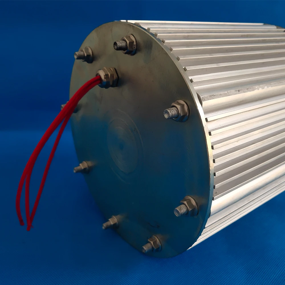 Низкая скорость 10 кВт 15 20 12 В 24 48 220 бесшумный редкоземельный постоянный магнитный