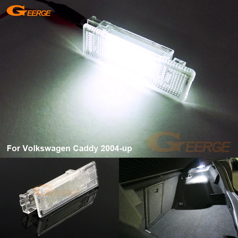 

For Volkswagen VW Caddy 2004-up Excellent Ultra bright led Luggage Compartment Trunk lamp light No OBC error car Accessories