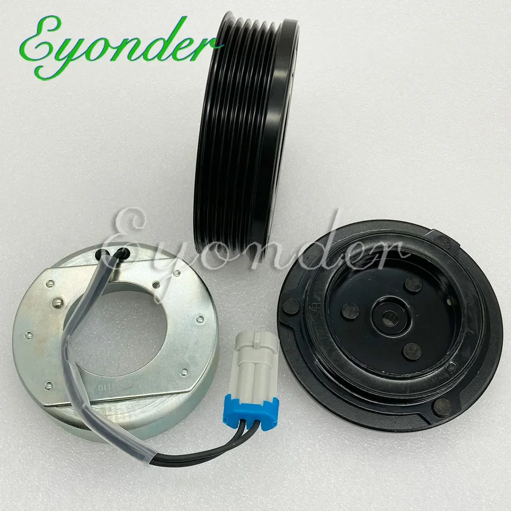 

A/C шкив сцепления компрессора переменного тока для VAUXHALL OPEL ASTRA H ZAFIRA B MERIVA FIAT CROMA 6854057 6854056 13124751 6854097 93190259