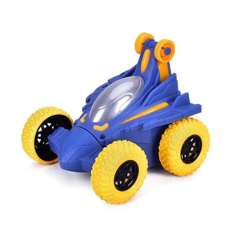 

Children 1Pc Electric Sound Light Flip Toy Car Plastic Toys Dropshipping Fulfillment Drop Shipping