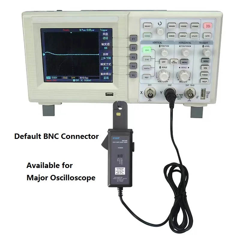 ETCR017AD ETCR007AD Высокоточный датчик тока утечки переменного/CD Диапазон датчика 0 мА ~ 50