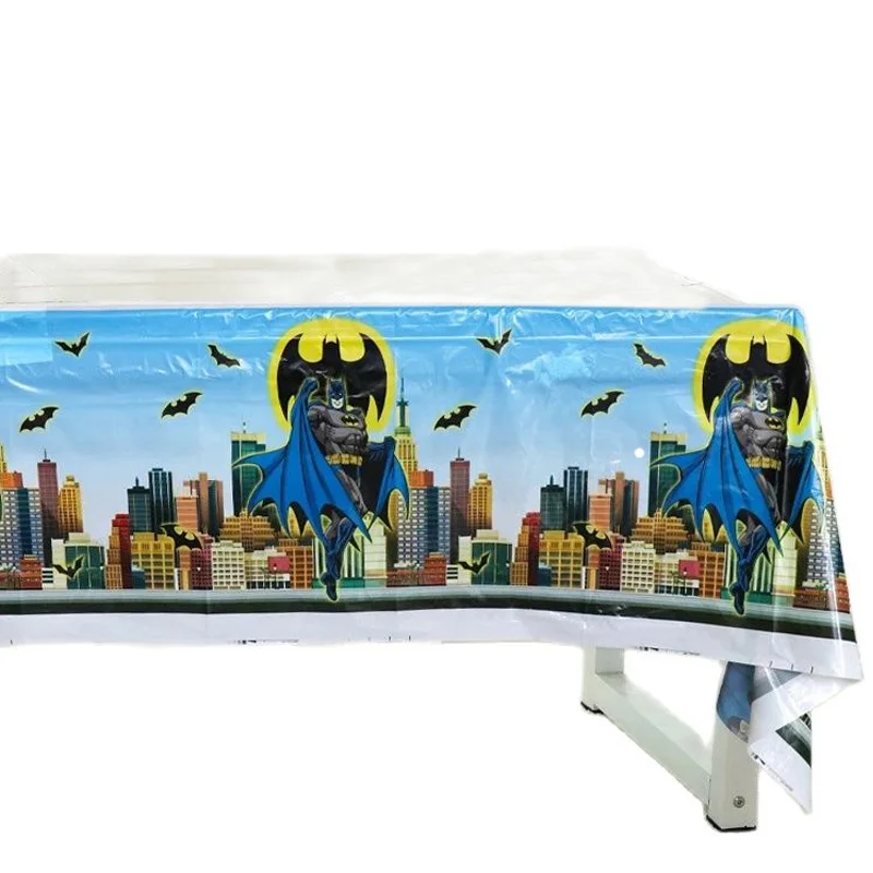 Украшение скатерти поставки супергерой Бэтмен одноразовая настольная посуда