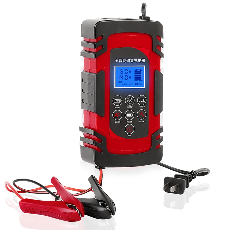 

DC-80 Auto battery charger 12V/24V automatic intelligent universal pulse repair activation battery