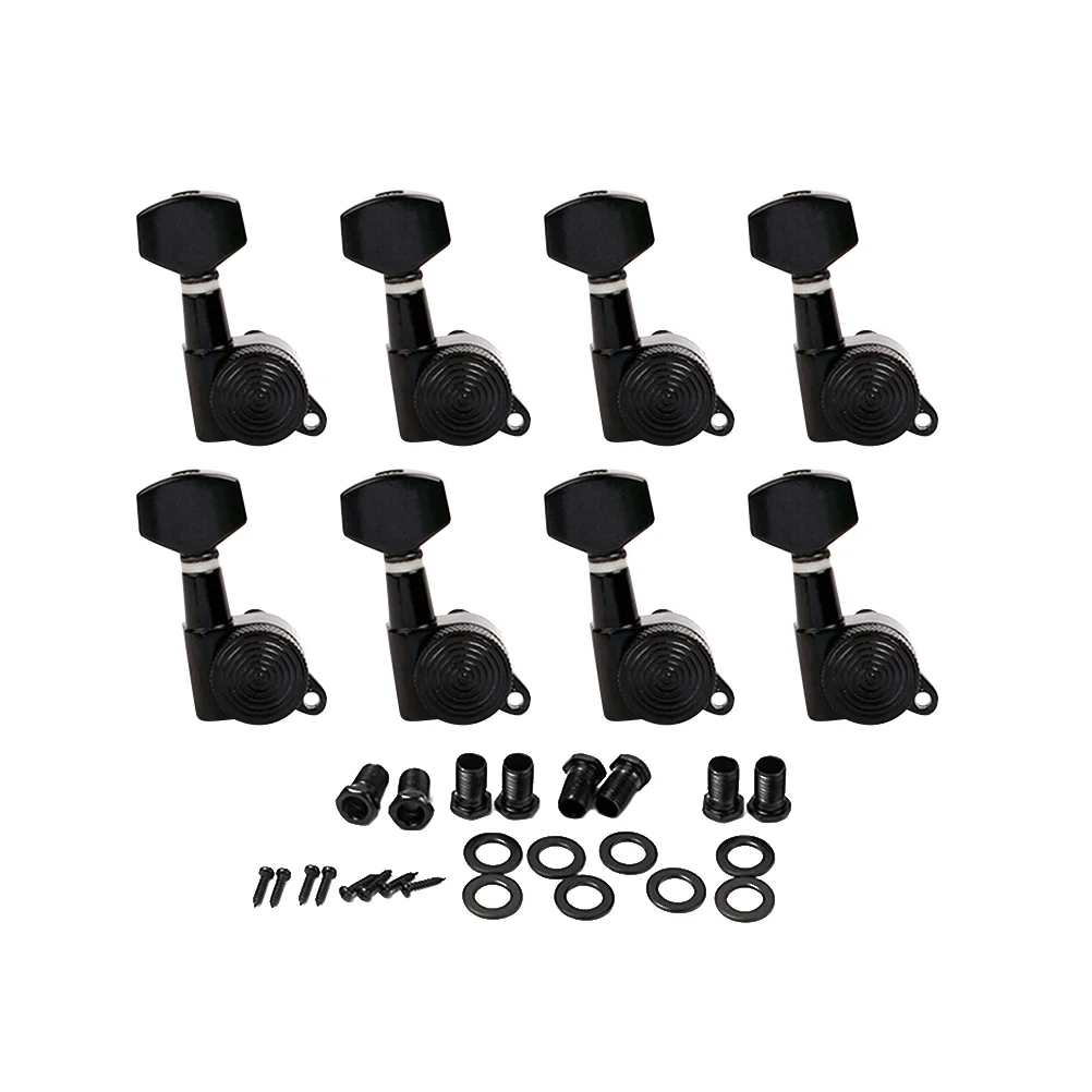 

Mini Square Classical Guitar Machine 8R Tuning Pegs for Guitar GC401J (Black)