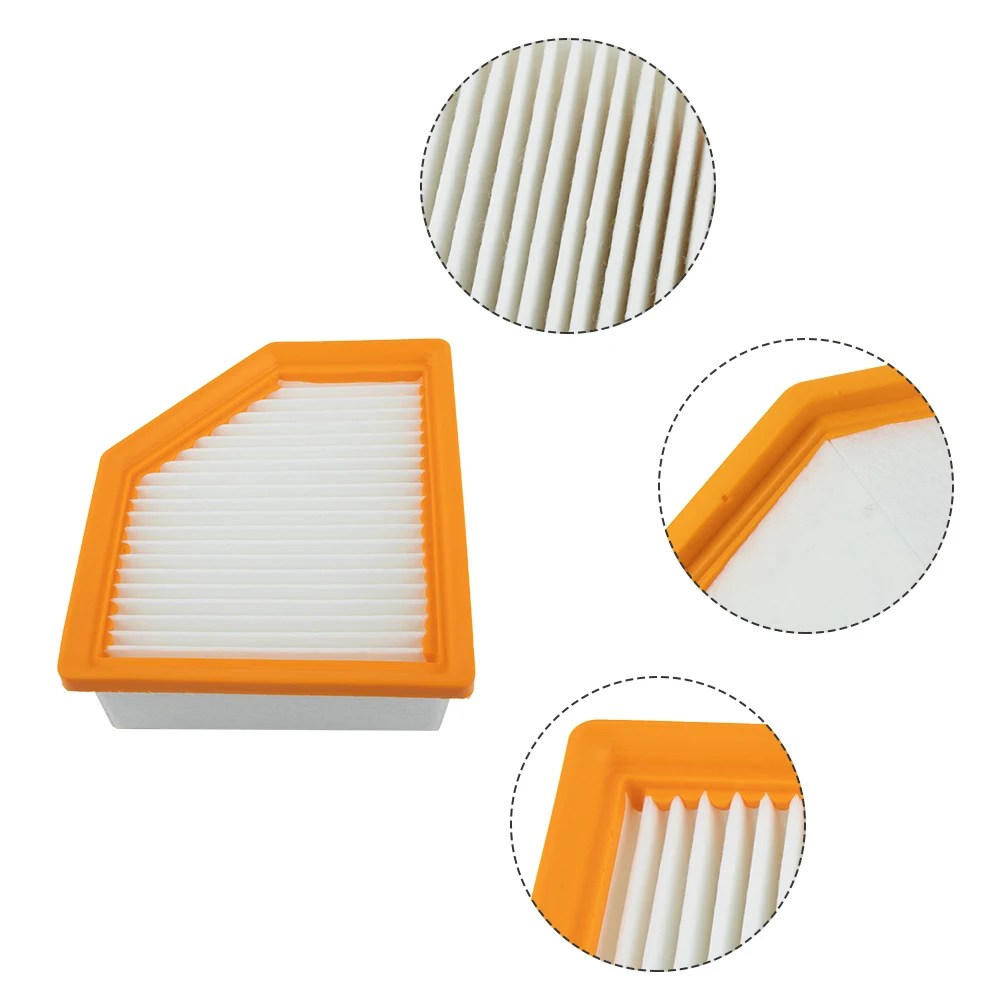 

Part Air Filter Element Accessory Car Electric Components Improved Plastic White Brand New Durable Replacement