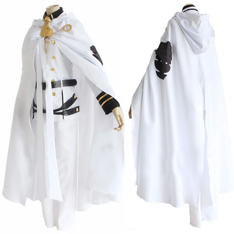 

Owari no Seraph Mikaela Hyakuya Cosplay Costume Uniform Source Anime Seraph Of The End Full Set Man Costumes