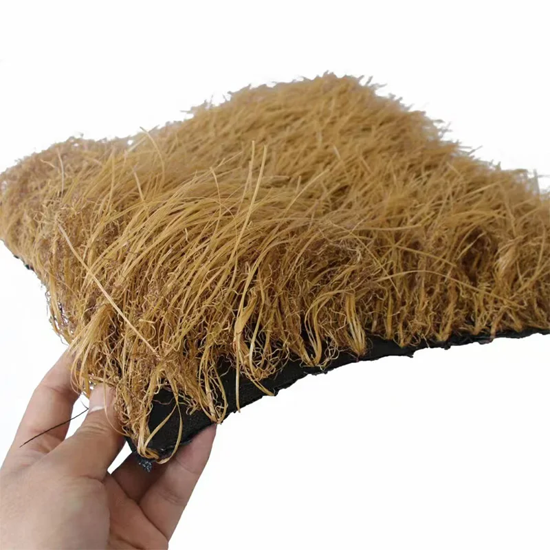 

0.5/1M Roofing Wall Decoration Carpet Type Extended Grass Wire Artificial Thatch Thatch Lawn Fake Thatch Simulated Straw