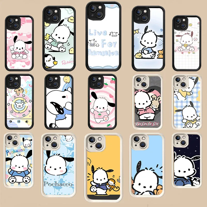 WB-24 Белый ступенчатый чехол из ТПУ с помпонами для Huawei Pura 70 mate 50 P60 40 nova 11 10 9 Y90 Pro