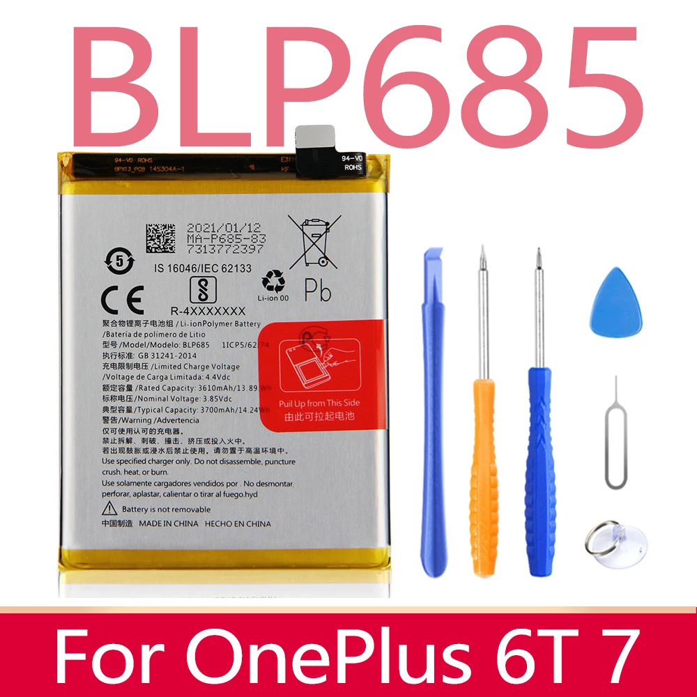 Купить Оригинальный Аккумулятор Для Oneplus 7 Pro