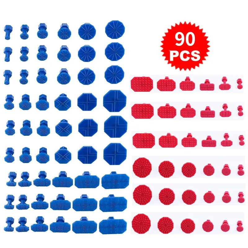 

Набор Из 90 Инструментов Для Беспокрасочного Удаления Вмятин, Комплект Для Вытягивания Вмятин На Кузове Автомобиля Без Покраски