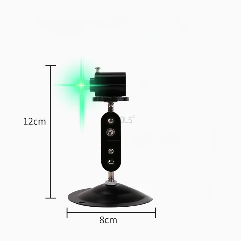 Лазерный уровень с прямым кронштейном 360 градусов USB-разъем инфракрасное