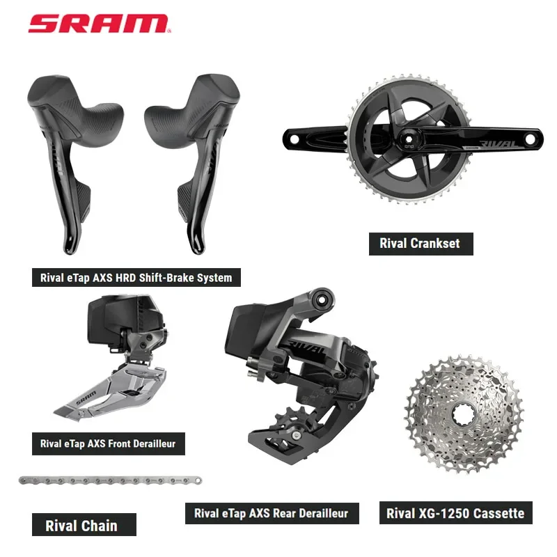 SRAM Rival этап AXS Groupset HRD переключатель тормозов задний передач передний кривошипная