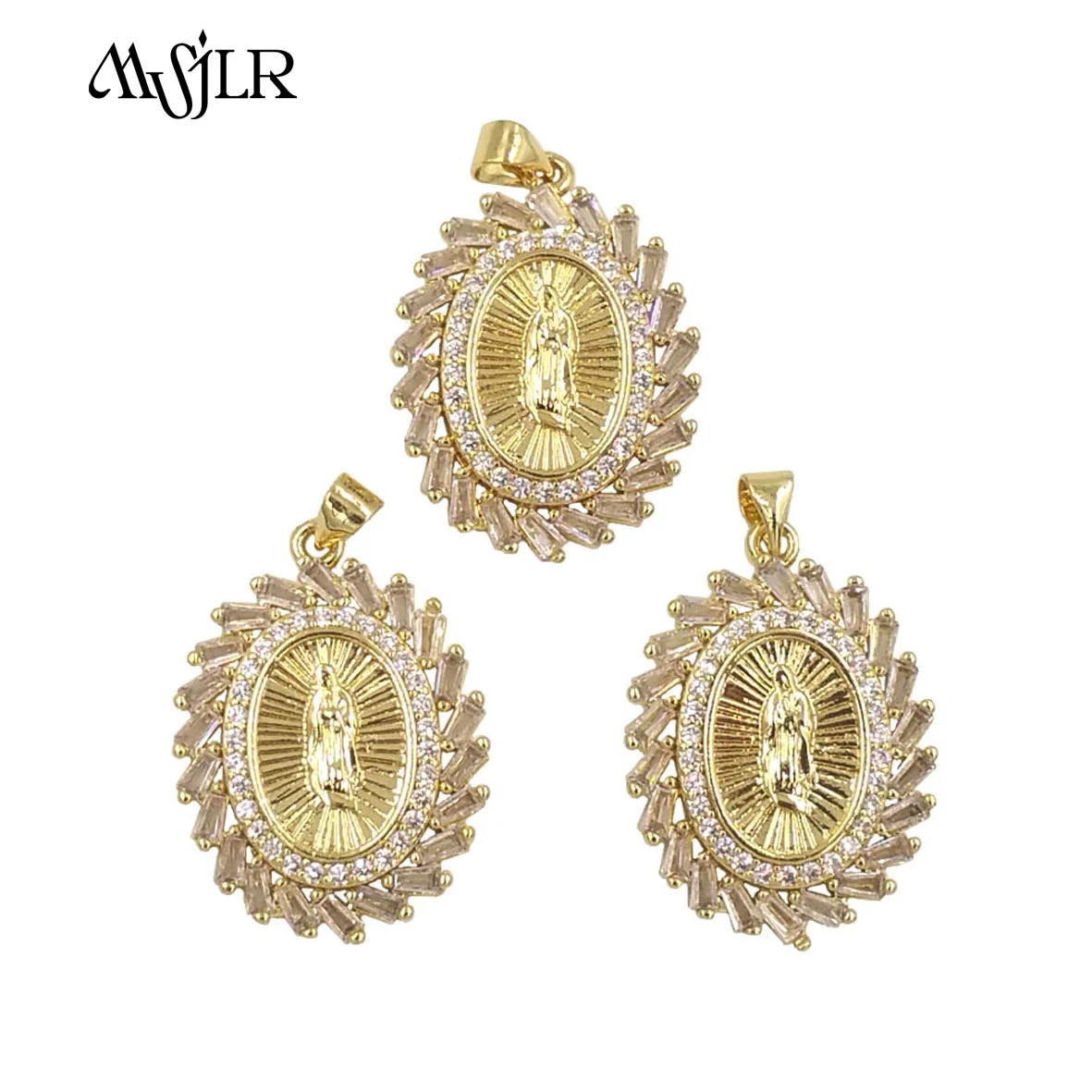 MVP-070 2023 Винтажный стиль полный циркон подвеска ювелирные изделия аксессуары