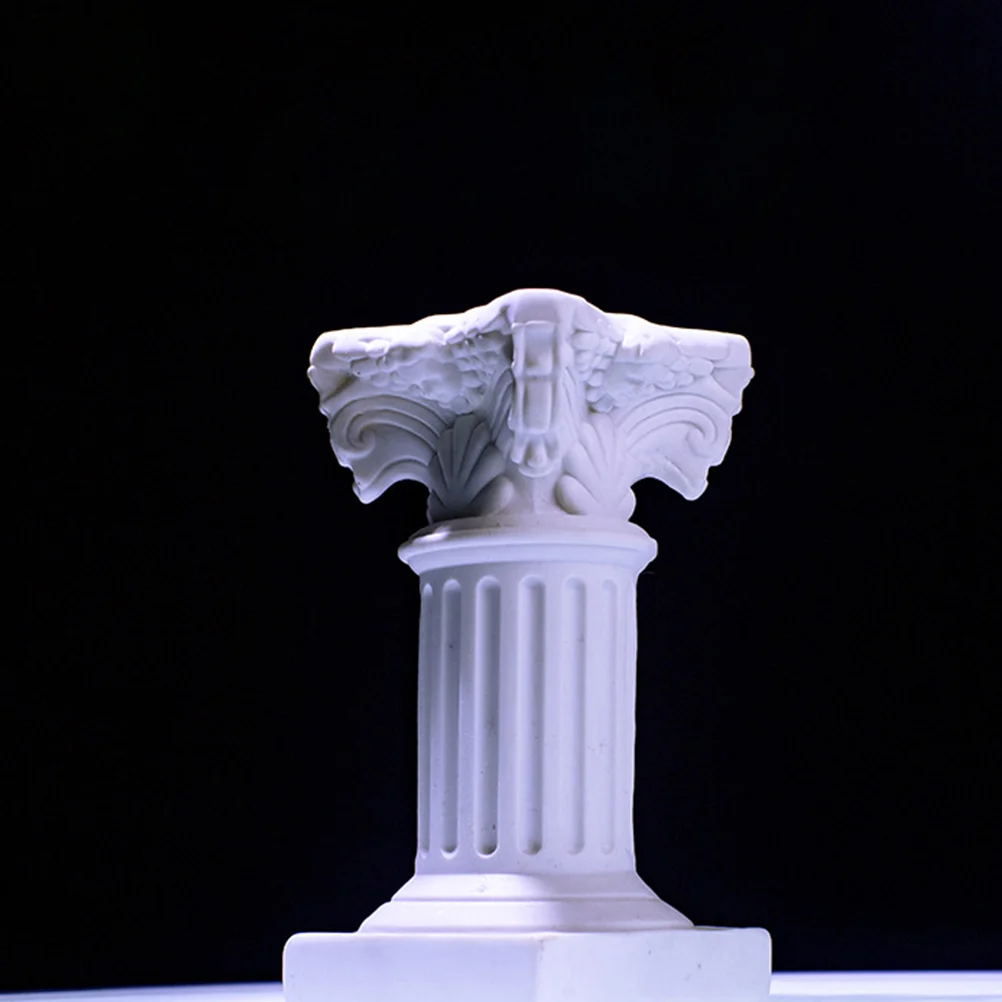 

8 Pcs Roman Column Nordic Pillars Outdoor Halloween Decorations Model Ornament Candlestick Scene Landscaping Resin Indoor