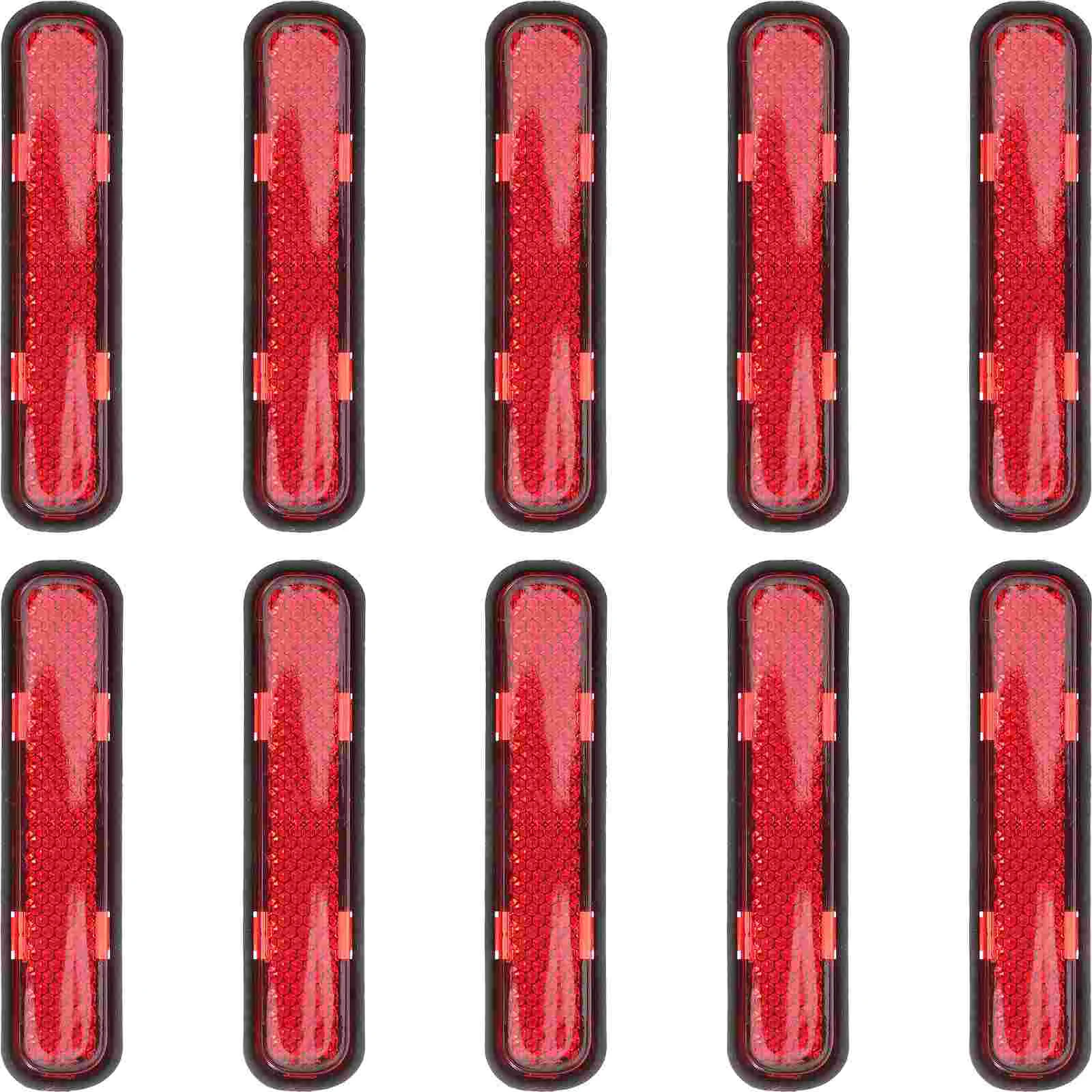 

10pcs Safety Reflector Screw On Trailer Safety Reflector Car Screw On Reflector