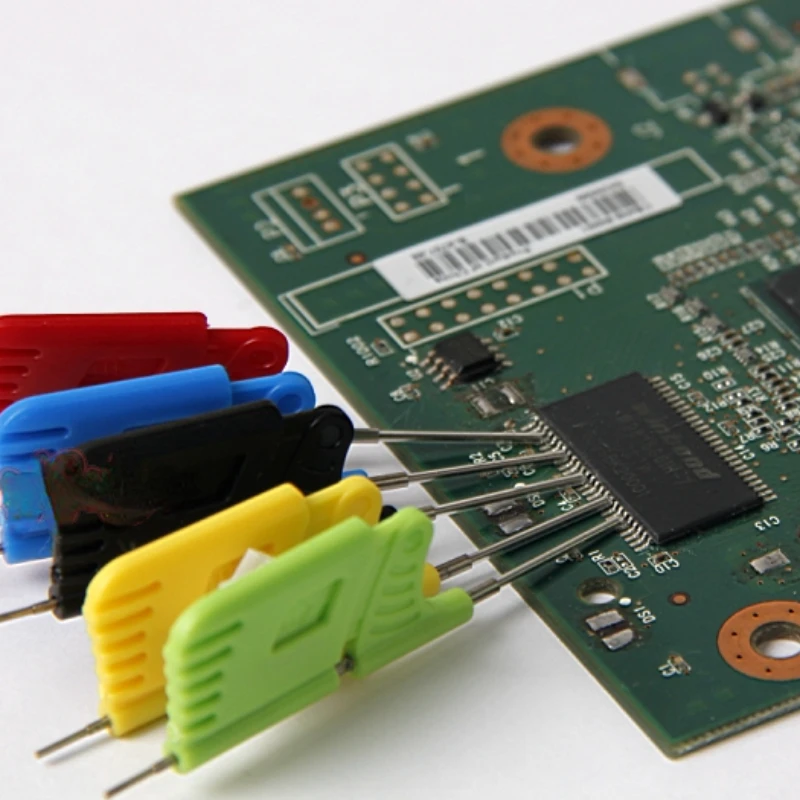 

10 шт./1 коробка зажим для онлайн-сжигания микрочип автомобильный пульт дистанционного управления IC клипса для ног