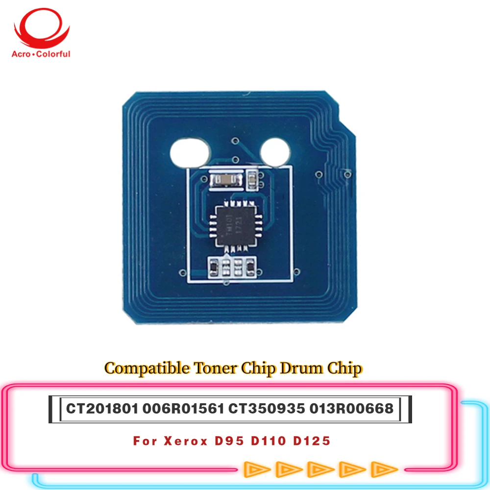 Совместимый чип 006R01561 CT201801 для фотокартриджа Xerox D95 D110 D125T тонер-картридж CT350935