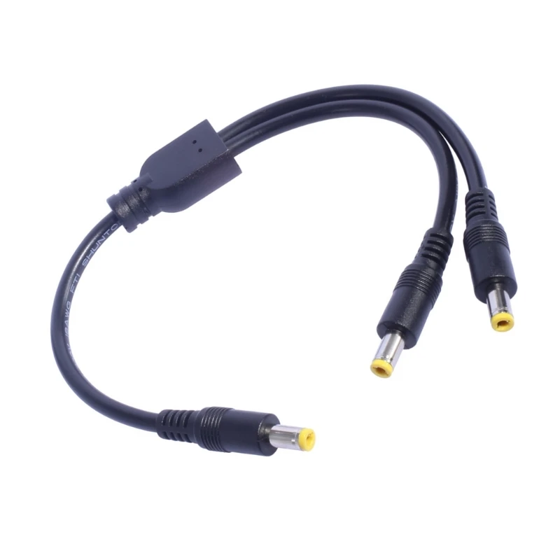 Кабель-разветвитель питания 18AWG 5 5x2 мм 1 с разъемом папа на 2 штекера для