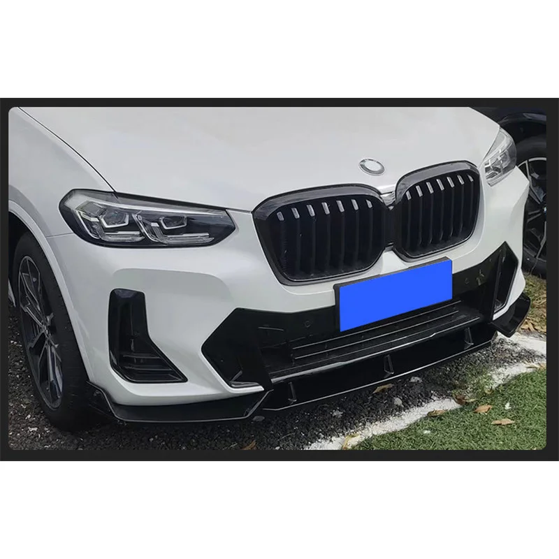 Для 3 шт. ABS передний бампер диффузор разделитель губ новый BMW X3 G01 X4 G02 аксессуары