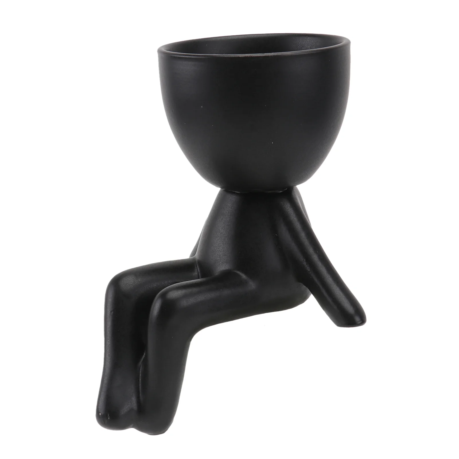 

Artificial Plants Indoor Head Succulent Pots Dining Room Table Decor Planter Flower Greek Statue Statuette White Ceramic