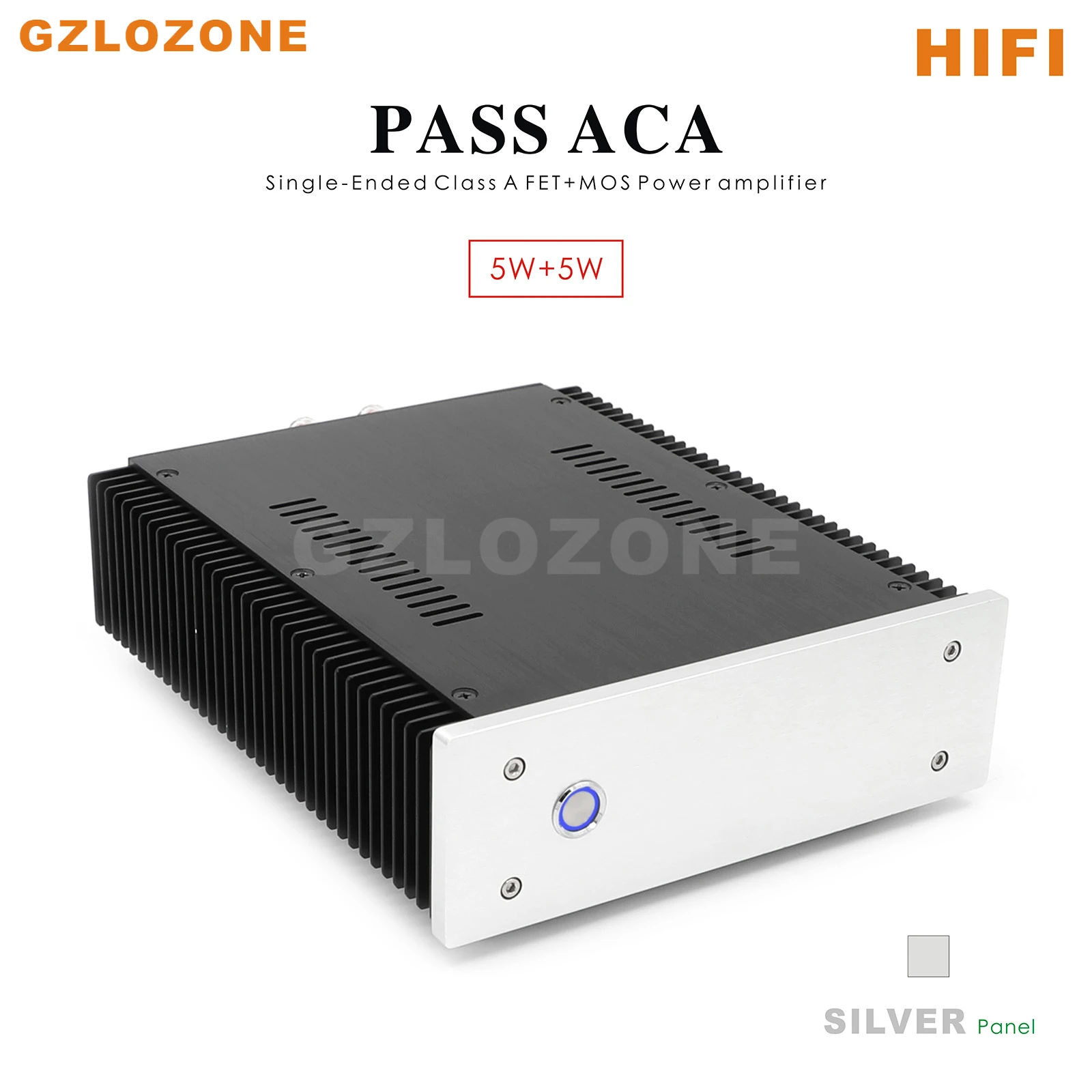 

Finished HIFI PASS ACA Stereo single-Ended Class A FET+MOS power amplifier 5W
