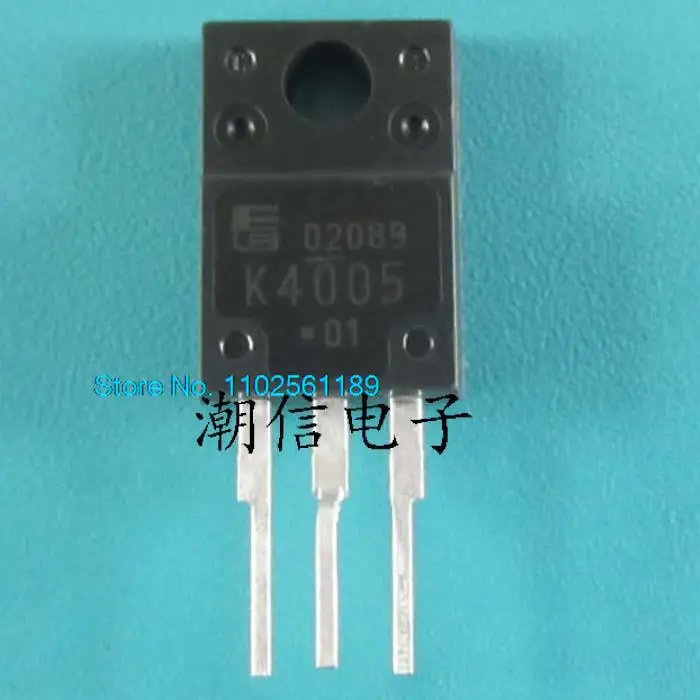 

10PCS/LOT K4005 2SK4005 6A 900V