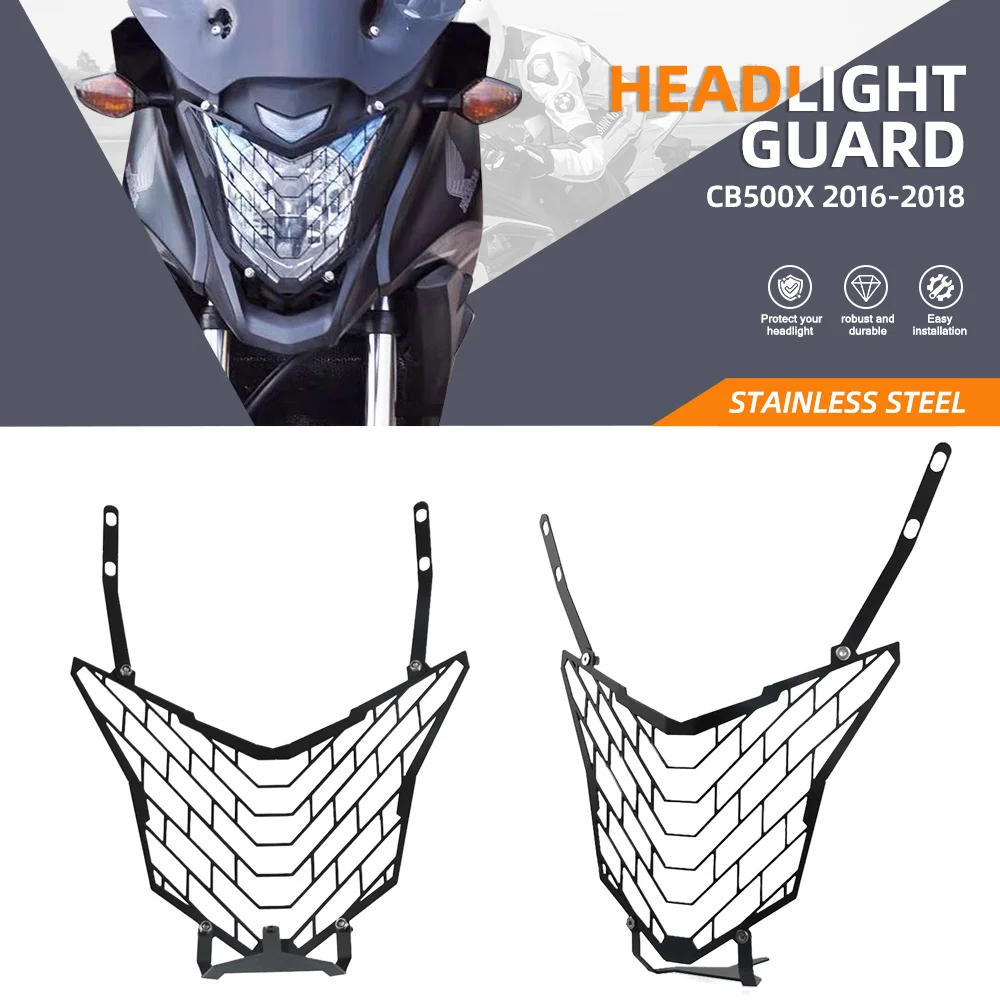 

Headlight Protector Cover Headlight Guard For HONDA CB500X CB650F CBR650F 2016 2017 2018 Accessories Headlight Protection Grille