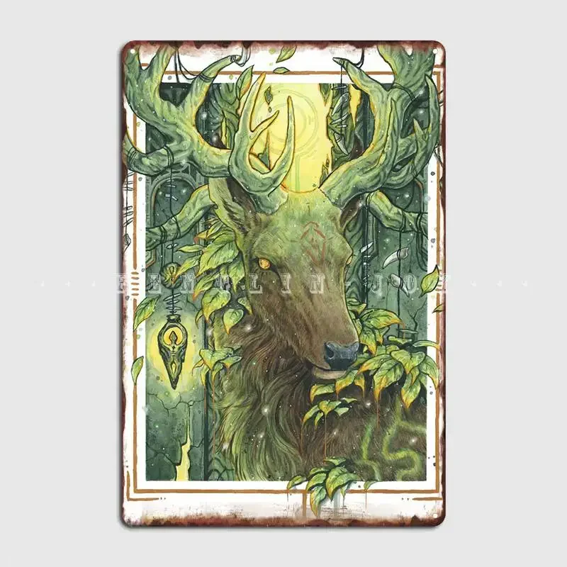 

Металлическая табличка "Дух старого леса"