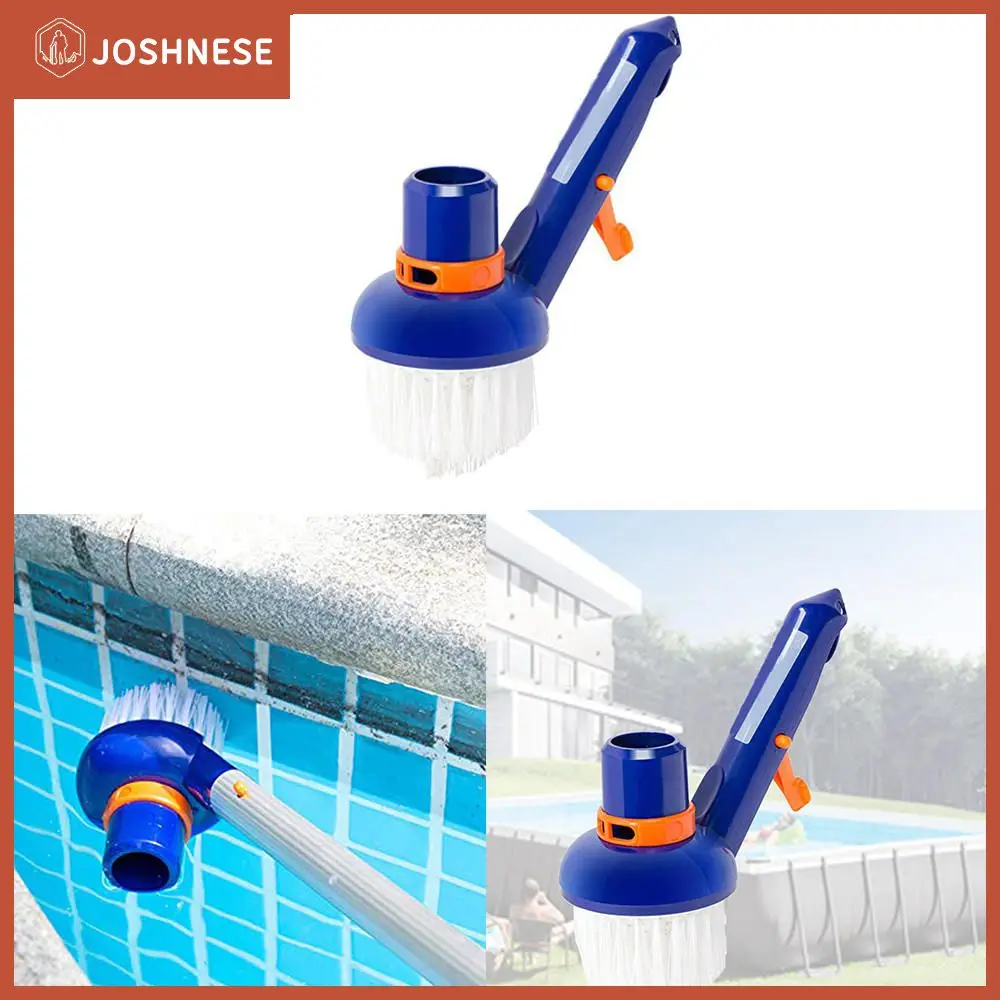 Swimming Pool Brush Outdoor Durable Pool Cleaner Vacuum Algae Cleaning Brush Head Swimming Pool Cleaning Tools Summer