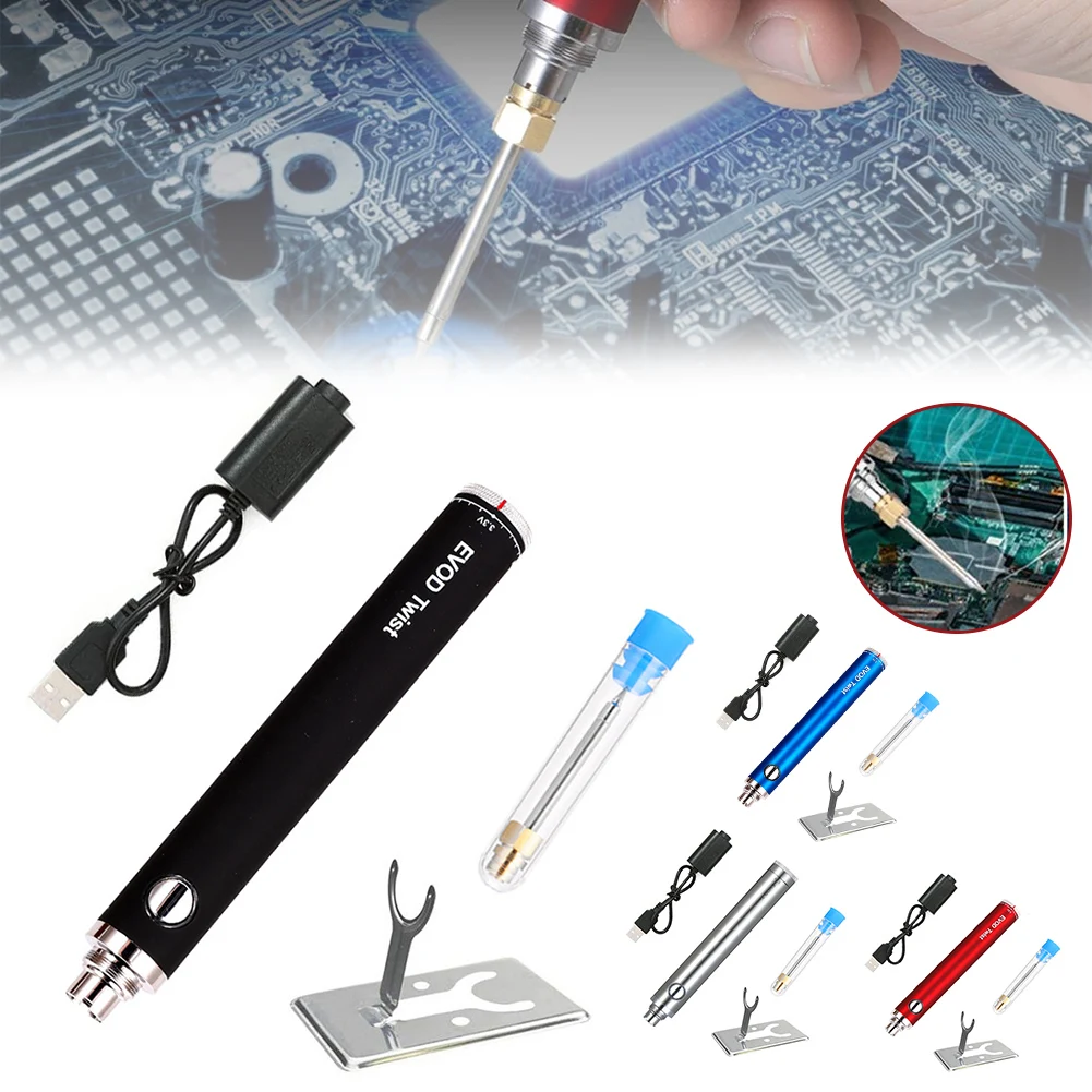 

Draadloos Opladen Lassen Tool 5V 8W Elektrische Soldeerbout Legering Draagbare Batterij Soldeerbout Usb Draagbare Lassen