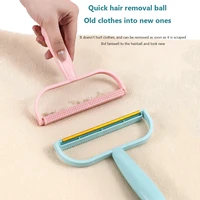 fluff remove lint roller brush portable dog cat pet hair fuzz fabric clothes coat carpet sofa shaver remover home cleaningsupply