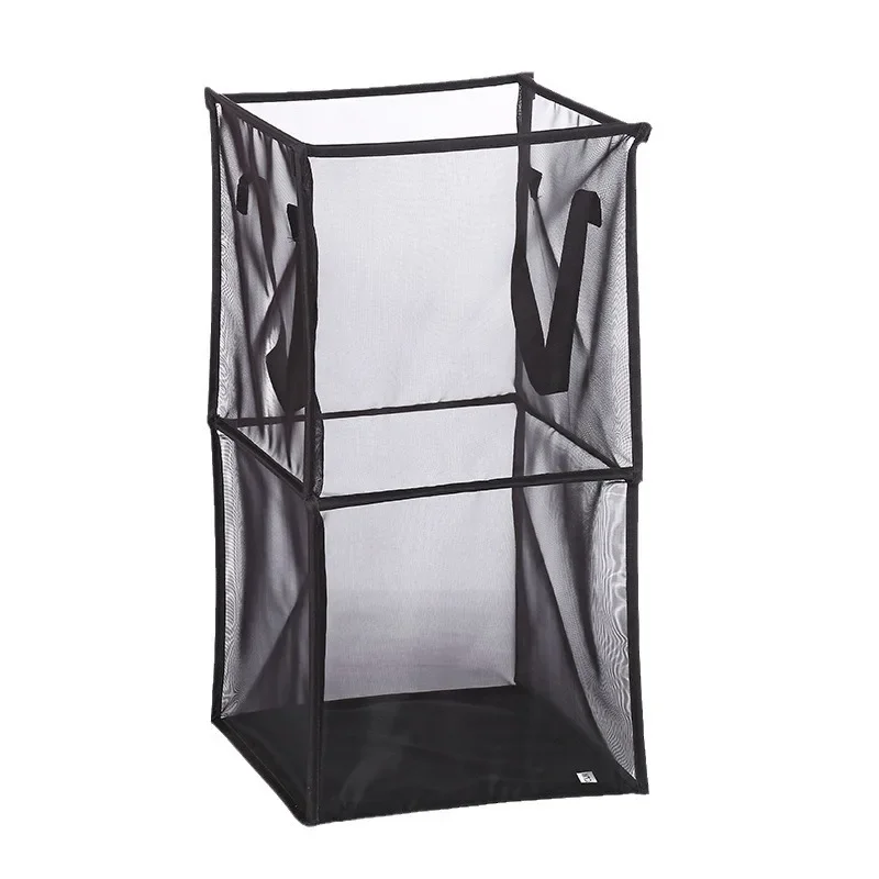 Складная волшебная корзина для белья тканевая хранения грязного стирки может