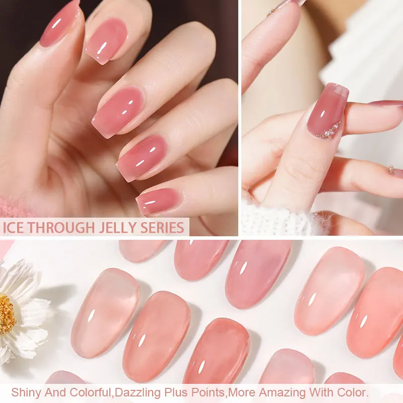 Прозрачный Полупостоянный Гель-лак для ногтей 15 мл |