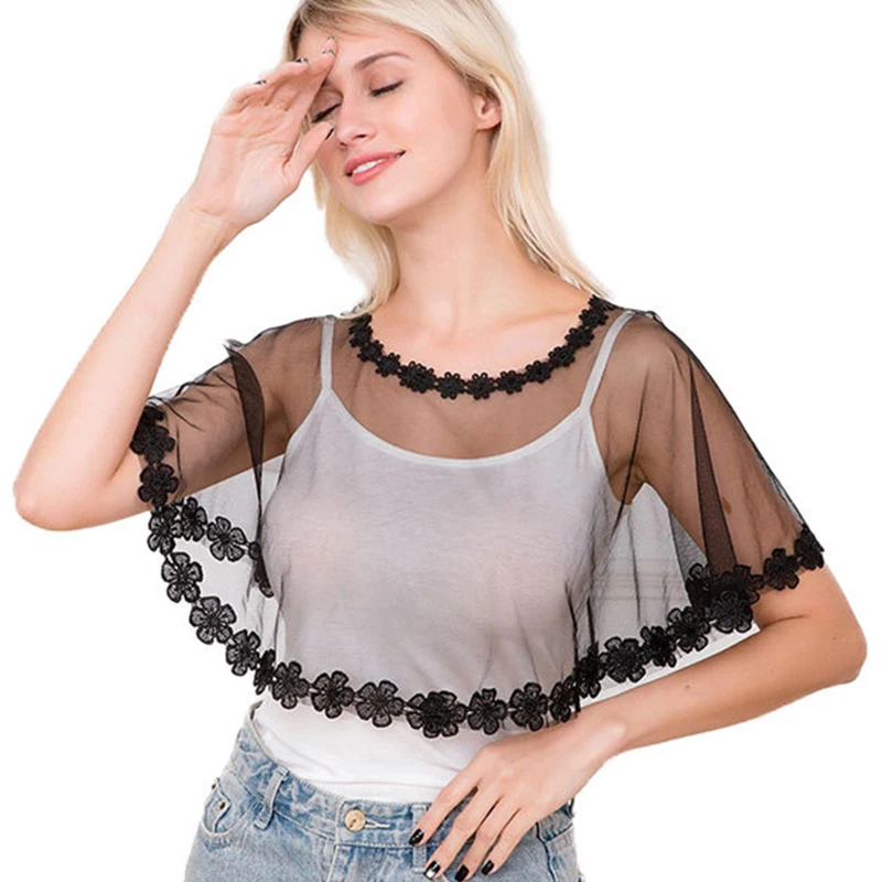 Однотонная тонкая дышащая шаль в Корейском стиле женское свадебное платье