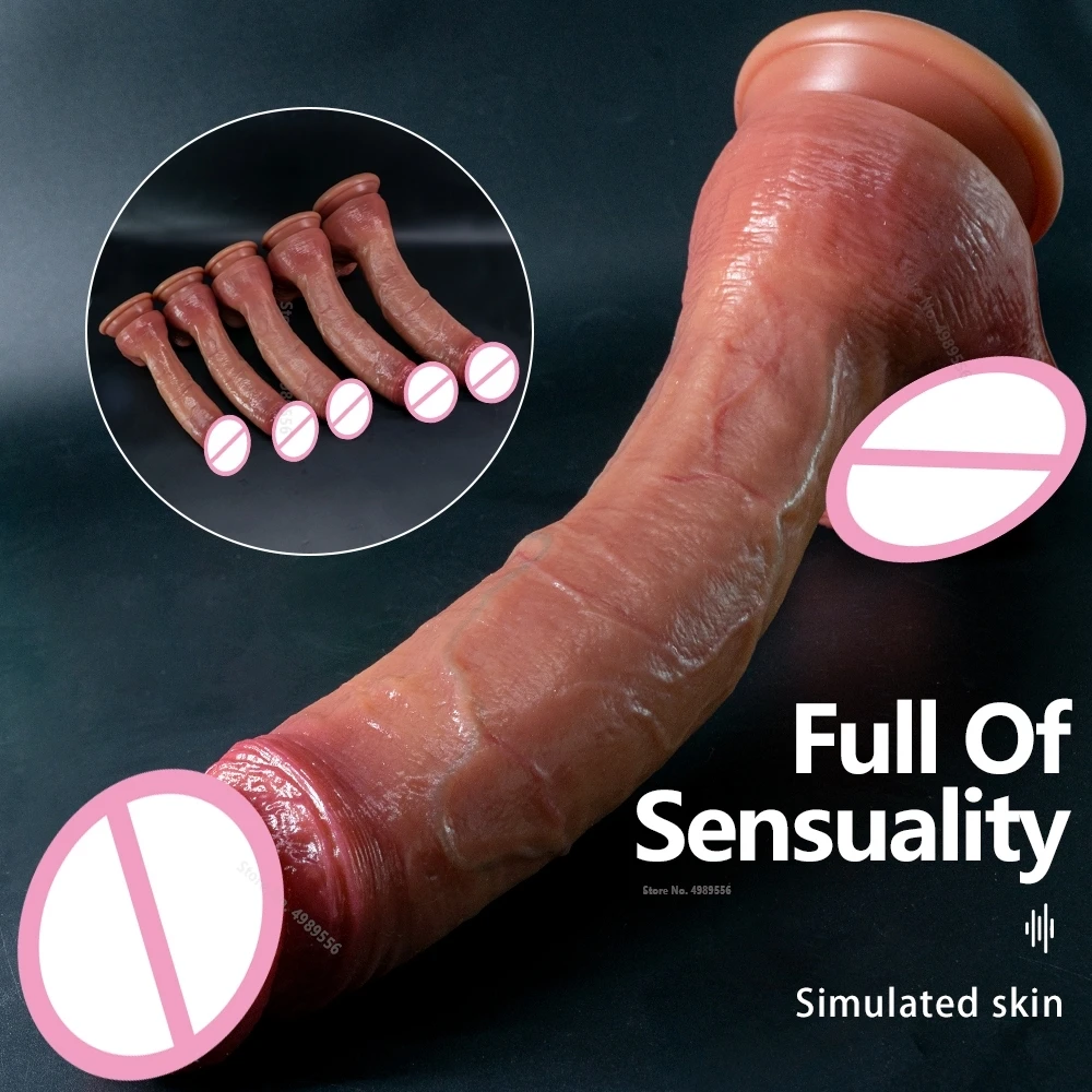Фаллоимитатор Дик Секс-игрушки Пенис Присоска Гей для удовольствия Женщина