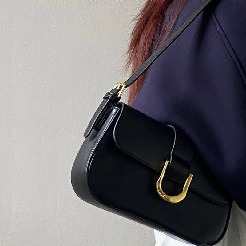 Высококачественная женская сумка в стиле ретро винно-красная модная простая и