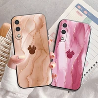 disney mickey mouse marble phone case for samsung galaxy a01 a02 a10 a10s a20 a22 4g 4g 5g a31 soft carcasa black funda
