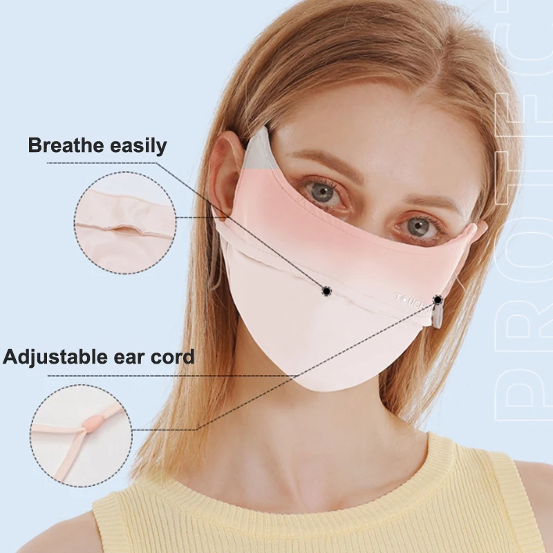 Женские ледяные шелковые брифы многоразовые Угловые солнцезащитные блоки для