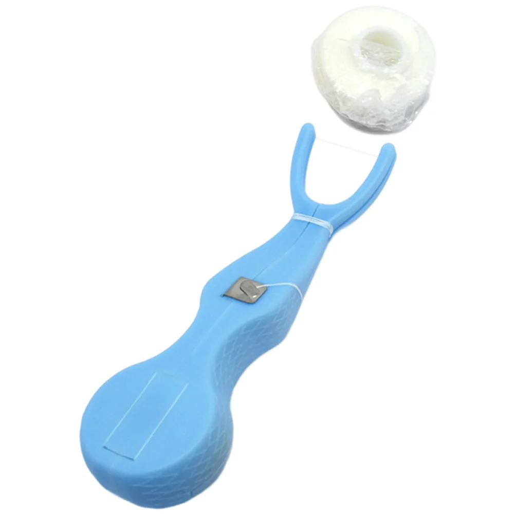 

Threader Floss Dental Holder Replaceable Reusable Stick Flosser Household Sticks