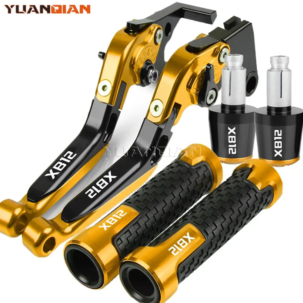 

For BUELL Ulysses XB12X XB12XT XB12 XB-12 2004 2005 2006 2007 2008 2009 Motorcycle Brake Clutch Levers 22mm Handlebar grips ends